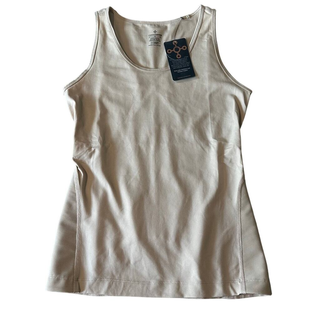 Tommy Copper Women's Lower Back Support Tank Nude L